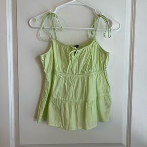 H&M Divided Tie-Detail Top